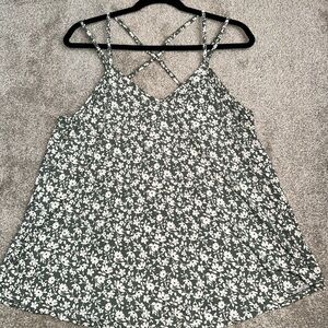 XL Papermoon Floral Tank Top